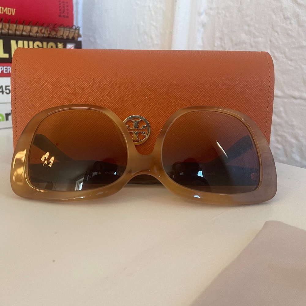 Tory Burch Sunglasses - TORTOISE YELLOW -  BRAND NEW